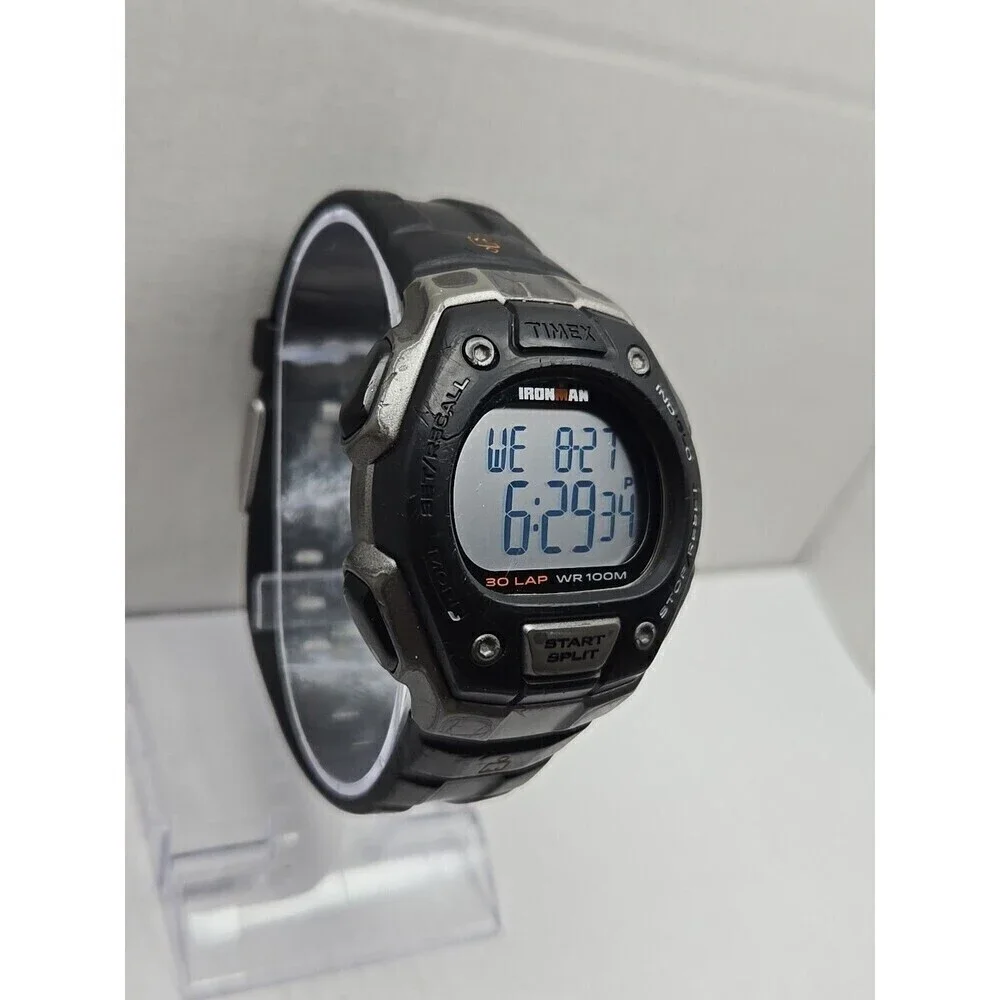Timex Ironman Classic 30 Watch 41mm Indiglo WR100M New Battery Quartz T5K821 Men